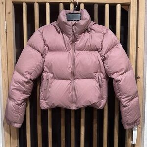 TNA dusty pink Puffer Jacket
